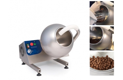 Csokoládé bevonó drazsírozó gép Chocolate World CPM7 - előnézeti kép